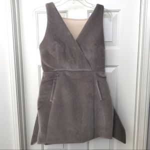 Milin Donatella Faux Fur Dress